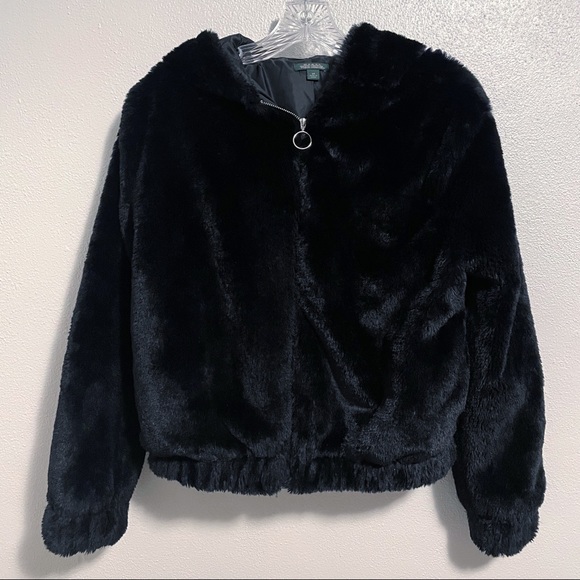 wild fable Jackets & Coats Wild Fable Faux Fur Jacket Poshmark